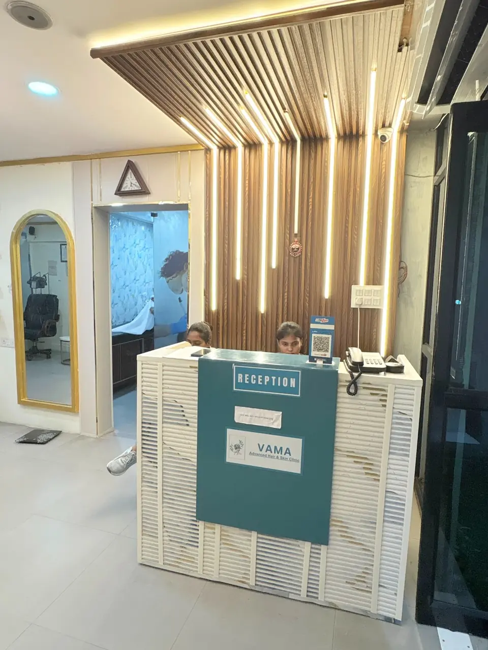 VAMA Advanced Hair Clinic interior
